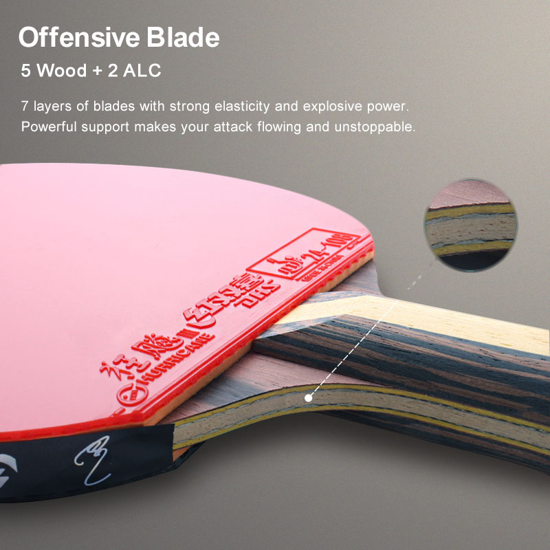 DHS 9 Star Table Tennis Racket - đánh giá và giá Table Tennis Eleven