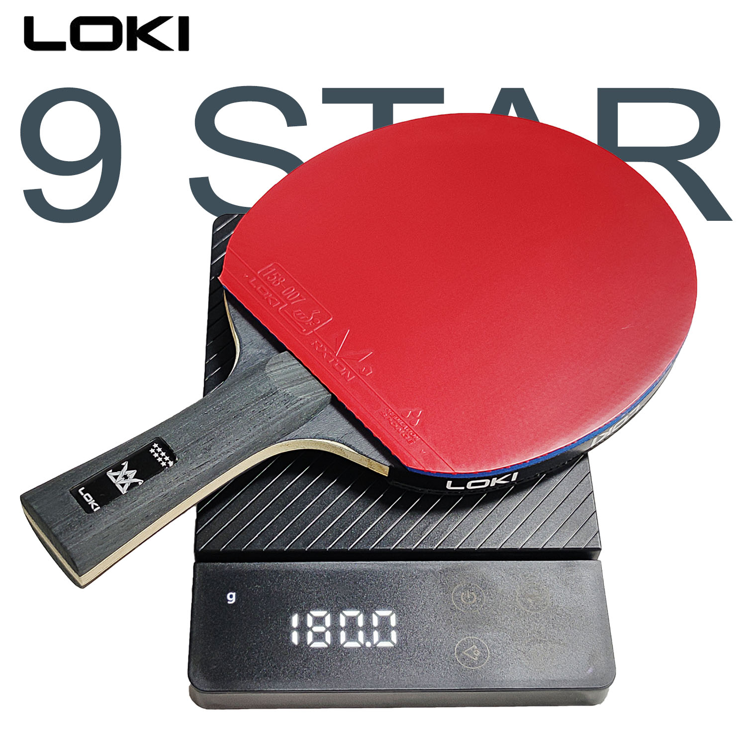 LOKI 9 Star Table Tennis Racke - đánh giá và giá Table Tennis Eleven