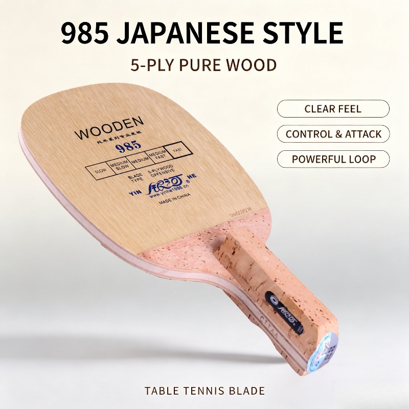 YINHE 985 Japanese Penhold Tab - đánh giá và giá Table Tennis Usa