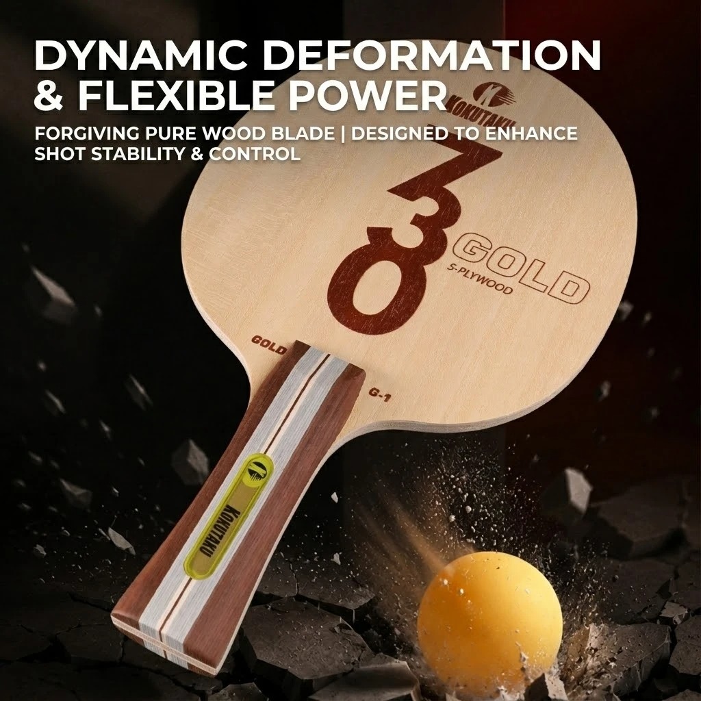 Kokutaku Table Tennis Blade FL - đánh giá và giá Table Tennis Games