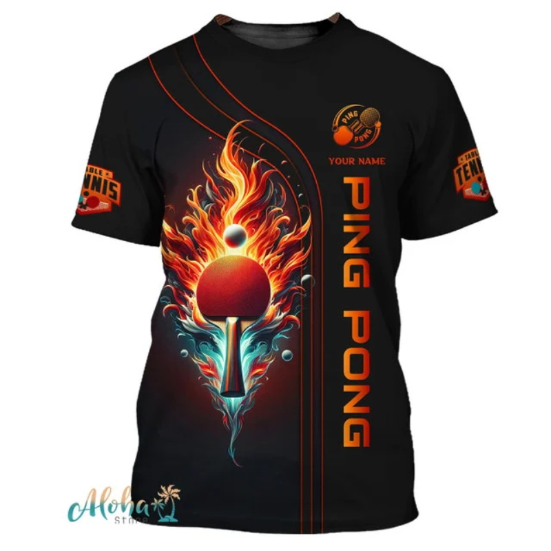 Full Print Ping Pong Tshirts F - đánh giá và giá Table Tennis China